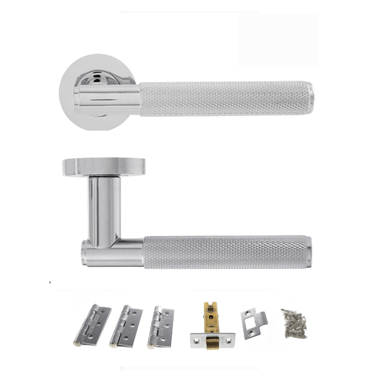 Knurled Internal Door Handle Pack