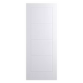 White Moulded Smooth Ladder 4P Internal FD30 Fire Rated Door