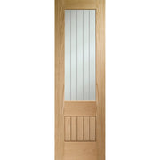Internal Oak Pre-Finished Suffolk 2XG (Clear Etched Glass)