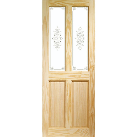 Internal Clear Pine Victorian with Campion Glass
