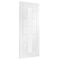 Internal White Primed Palermo 1 Light with Clear Glass
