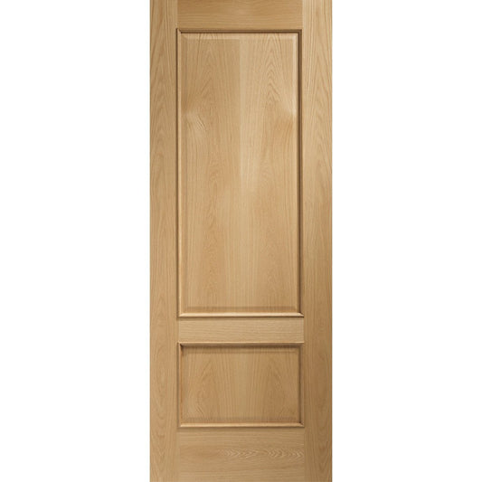 Internal Oak Andria Fire Door with Raised Mouldings