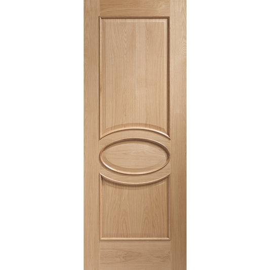 Internal Oak Calabria with Raised Mouldings