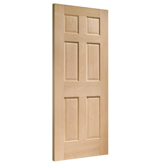 Internal Oak Colonial 6 Panel Fire Door