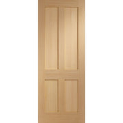 Internal Oak Victorian Shaker 4 Panel