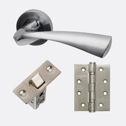 Ironmongery Pluto Handle Hardware Pack