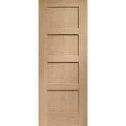 Internal Oak Shaker Fire Door