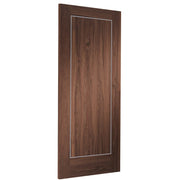 Internal Walnut Pre-finished Varese (Alum Inlay) Fire Door