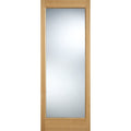 Pattern 10 Glazed 1L External Oak Door LPD
