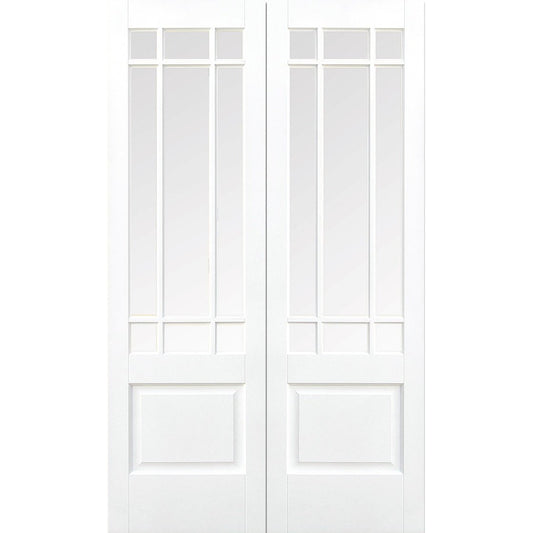 White Downham Glazed 9L Pair