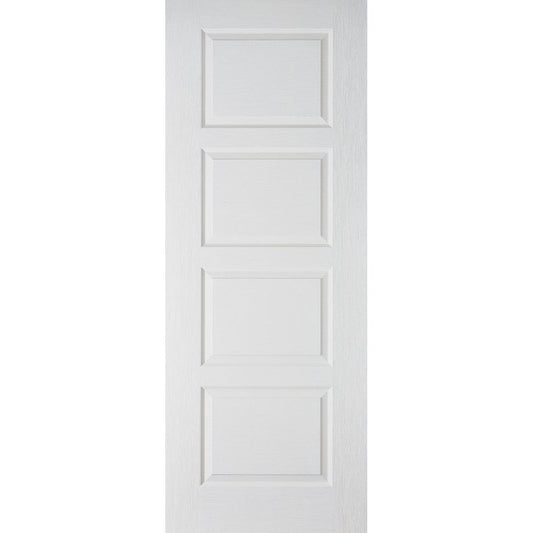 White Moulded Contemporary 4P FD30