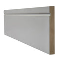 White Primed Skirting Single Groove