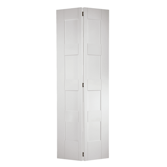 White Shaker 4P Bi-Fold