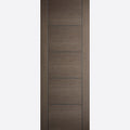 Chocolate Grey Vancouver Fire Door