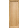 Oak Pattern 10 One Panel FD30 Fire Rated Internal Door